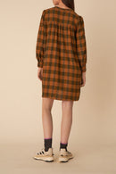Virola Dress - Ginger Check
