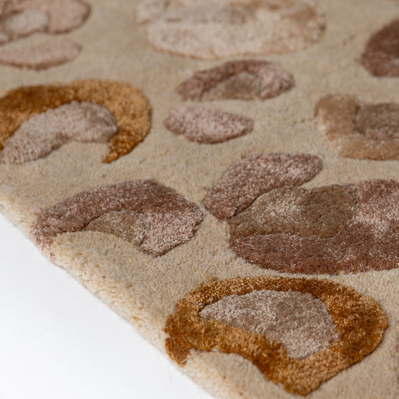 Tapis De Couloir En Laine Leopard