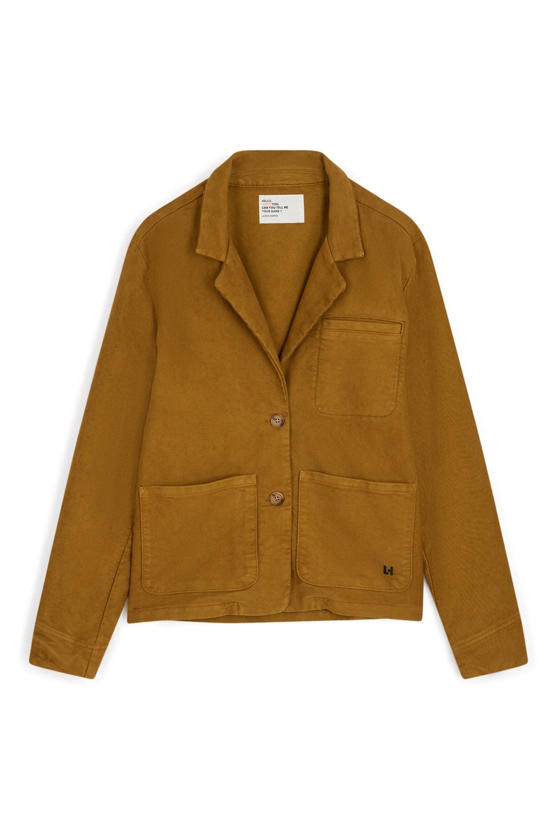 Visuel Jacket uni - Mustard