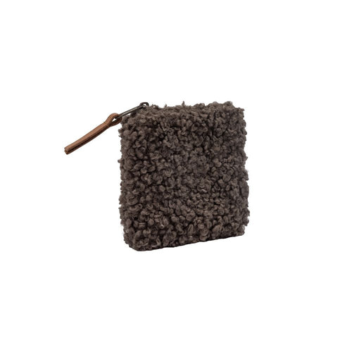 Porte-Monnaie En Fausse Fourrure