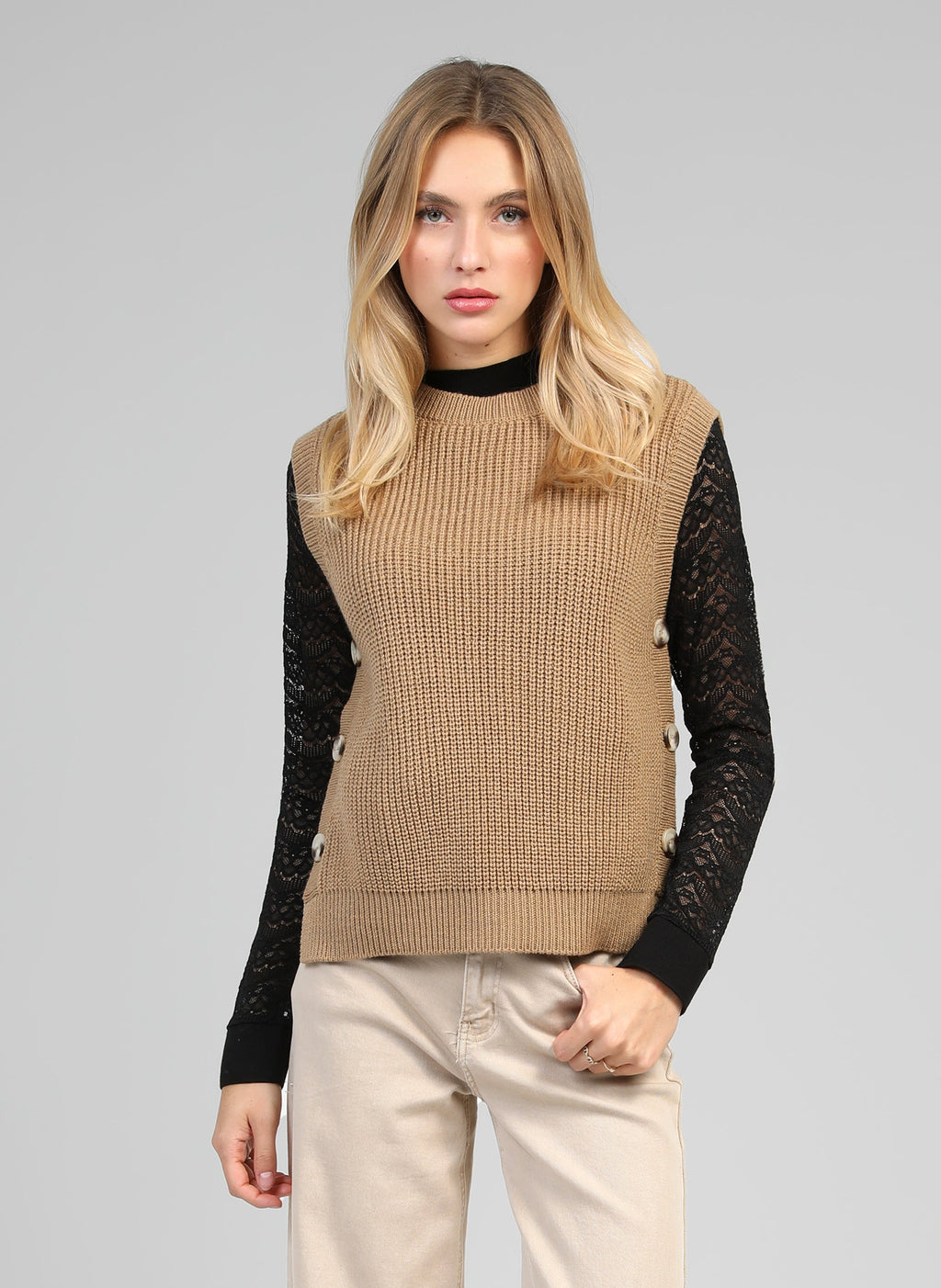 Pull Vivienne Camel