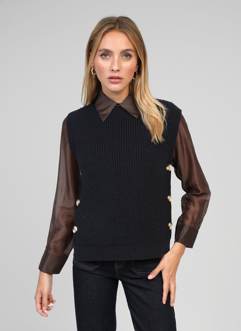 Pull Vivienne Marine