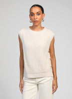 Pull Vivienne Ecru