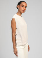 Pull Vivienne Ecru