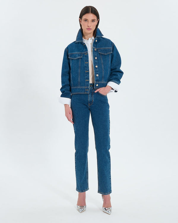 Straight jeans stone_1