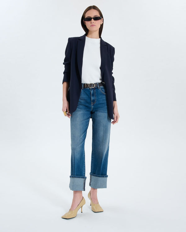 Jean droit dirty light blue_1