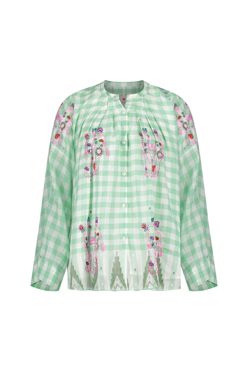 Blouse Fantasy - Vert