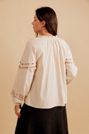 Blusa Cassiopeia - Crudo