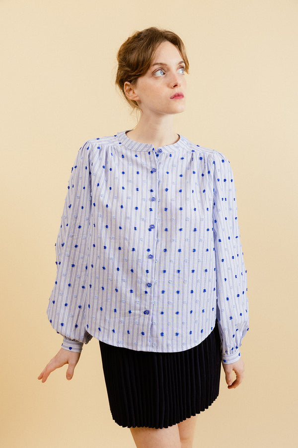 Chemise Valentina - Bleu