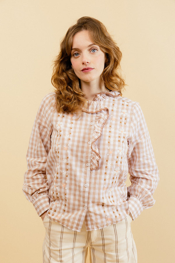 Chemise Isobel - Beige