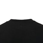 Ami Paris - T-Shirt Patch Ami De Coeur – Noir Beige