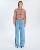 Manteau court camel_5
