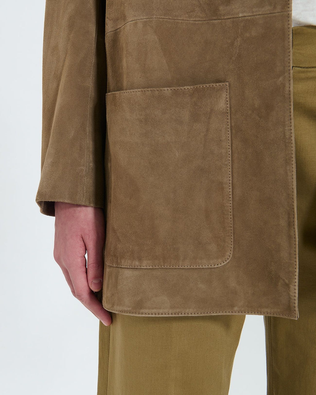 Manteau mi-long kaki_3
