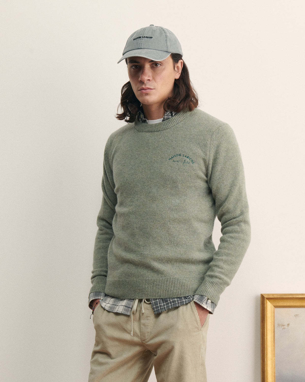 Pull "Mini Manufacture" Grand Cerf Wool