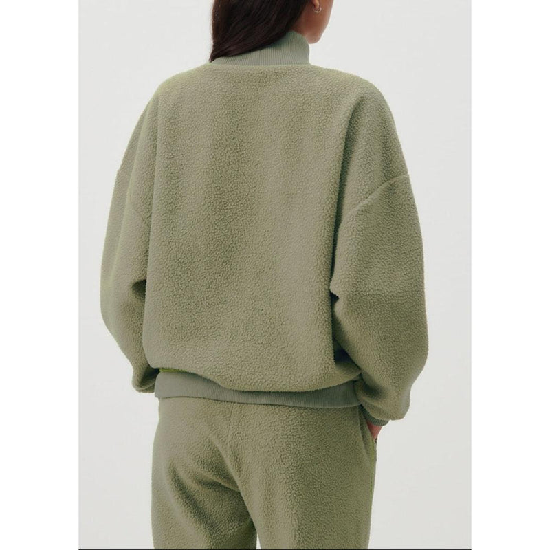 High Neck Sweatshirt - Reptile - Women
