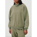 High Neck Sweatshirt - Reptile - Women