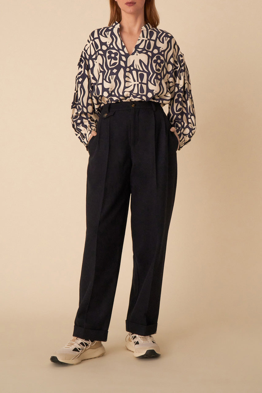 Volare Trousers - Navy