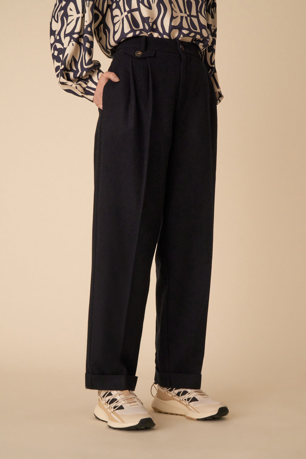 Volare Trousers - Navy