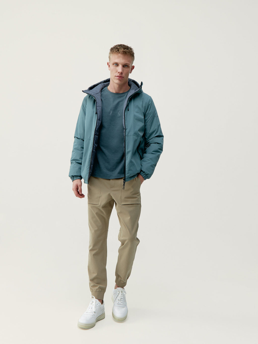 Chaqueta Volga - Gris Verde/Gris Asfalto - Hombre