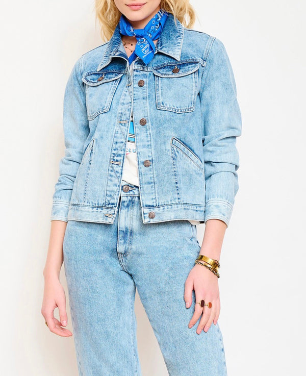 Mkt Studio - Veste Volonte Ibiza - Blue Diego Wash