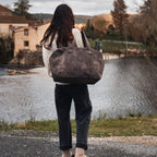 Corduroy Weekend Bag 46X30X20Cm