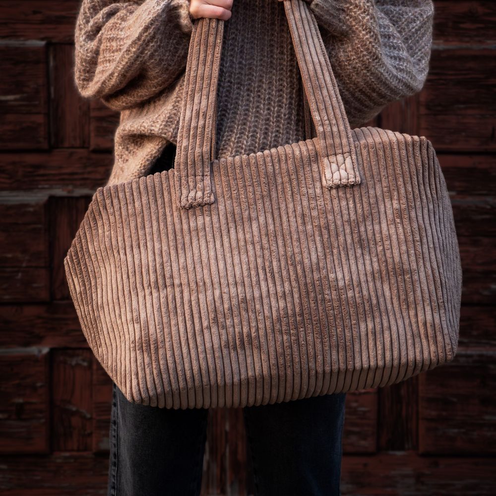 Corduroy Weekend Bag 46X30X20Cm