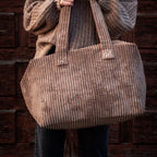 Corduroy Weekend Bag 46X30X20Cm