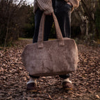Corduroy Weekend Bag 46X30X20Cm