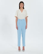 Pantalón pitillo crepe azul_4