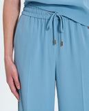 Pantalon fluide bleu hortensia_2