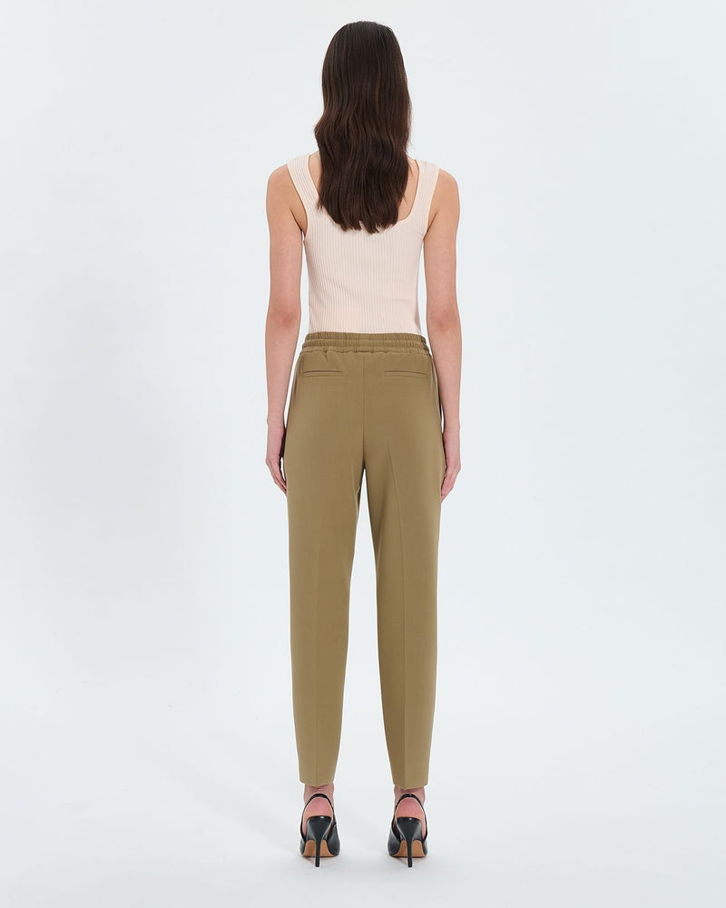 Pantalon ample kaki_3
