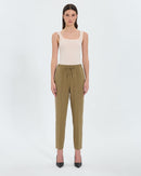Pantalon ample kaki_4