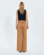 Tobacco flowing pants_3