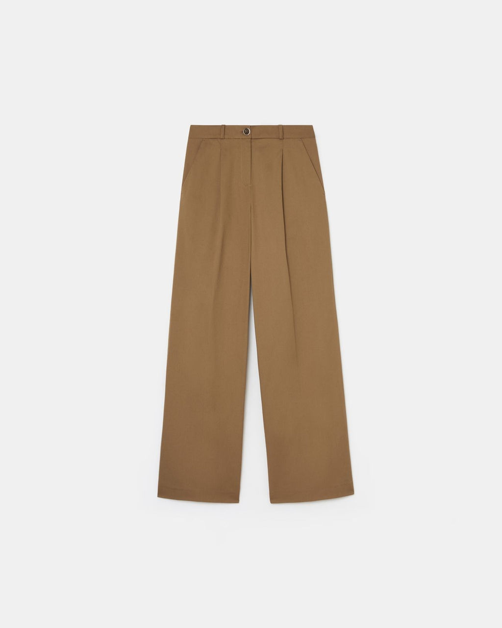 Tobacco flowing pants_5
