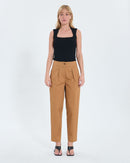 Pantalon cigarette tabac_4