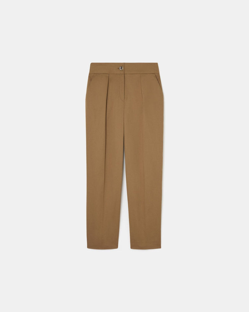 Pantalon cigarette tabac_5