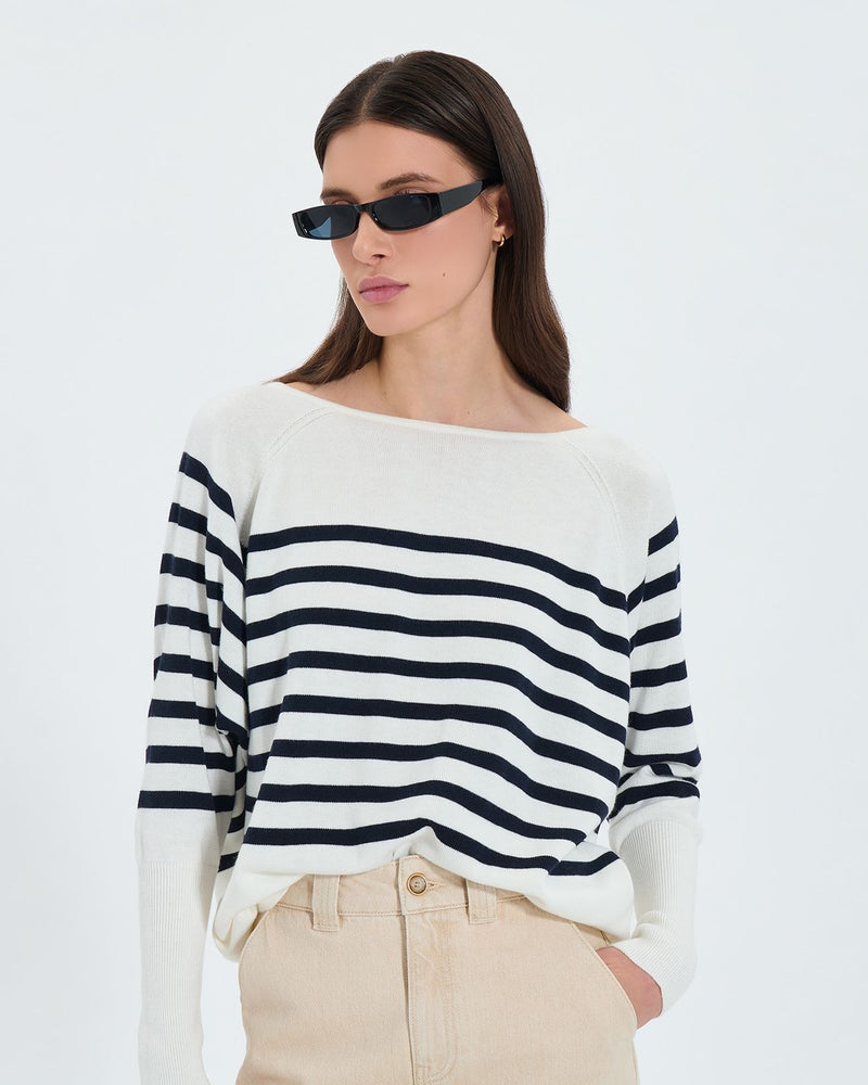 Pull ample marinière_1