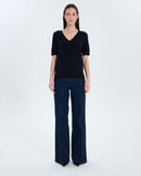 Pull manches courtes noir_2