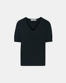 Pull manches courtes noir_5