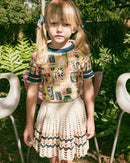 Falda de mazapán Wellfleet - Selección Misha & Puff disponible en www.amaetc.com, concept store eco amigable para niños