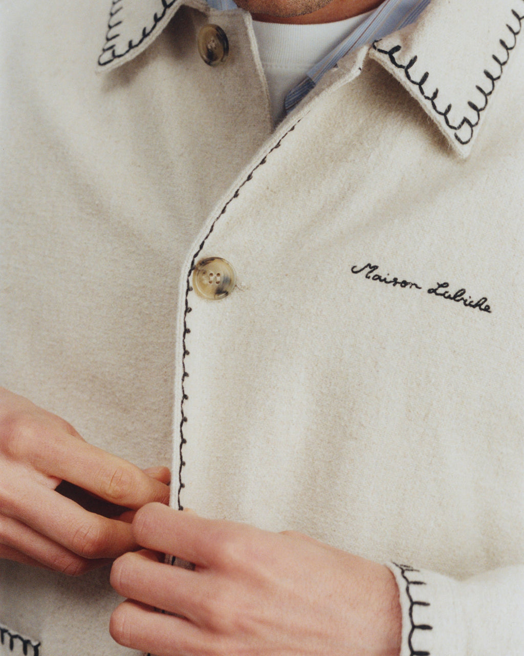 Chaqueta Sailing Boat "Linen And Cotton" Lemonnier