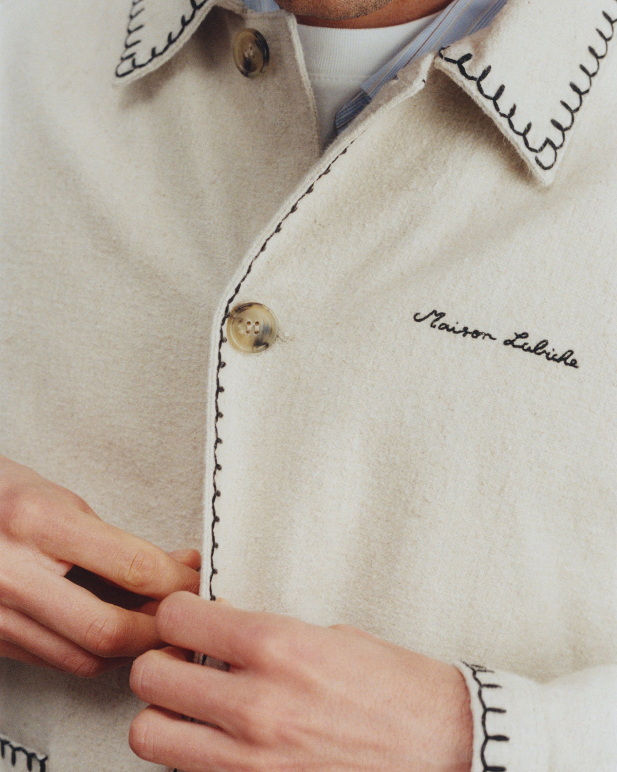 Chaqueta Sailing Boat "Linen And Cotton" Lemonnier