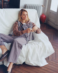 Pantalon "Seersucker" Oudin - Femme