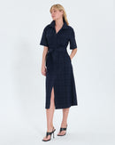 Robe longue satinée nocturne_1