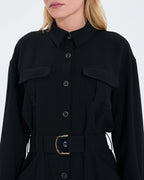 Black safari dress_2