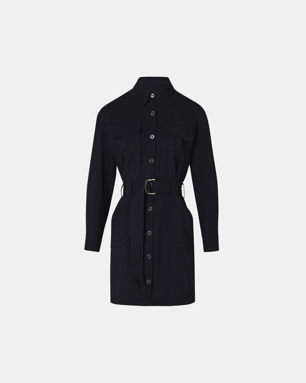 Black safari dress_5