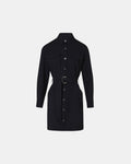 Black safari dress_5