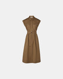 Robe chemise tabac_4