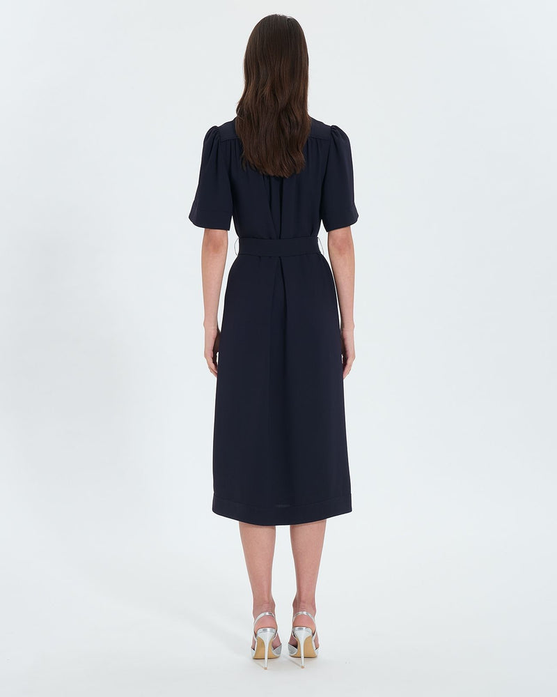Robe longue cintrée nocturne_3