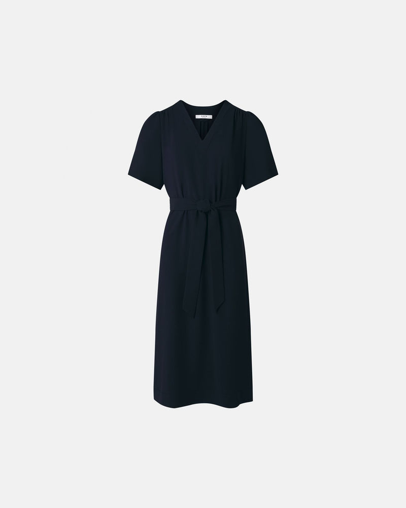 Robe longue cintrée nocturne_4